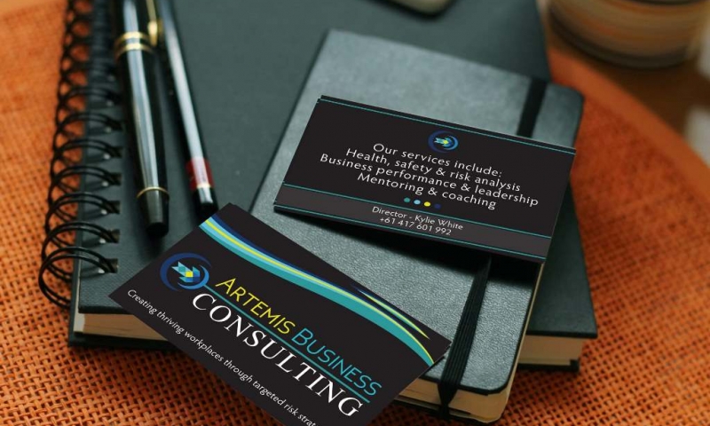 Artemis Business Consulting -Business Card - Portfolio 3