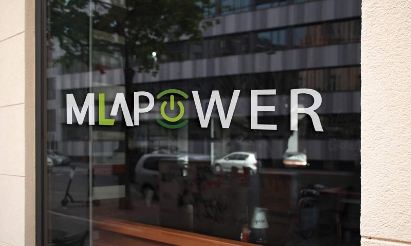 MLA Power Shop Sign