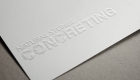 NS Concreteing Embossed Logo